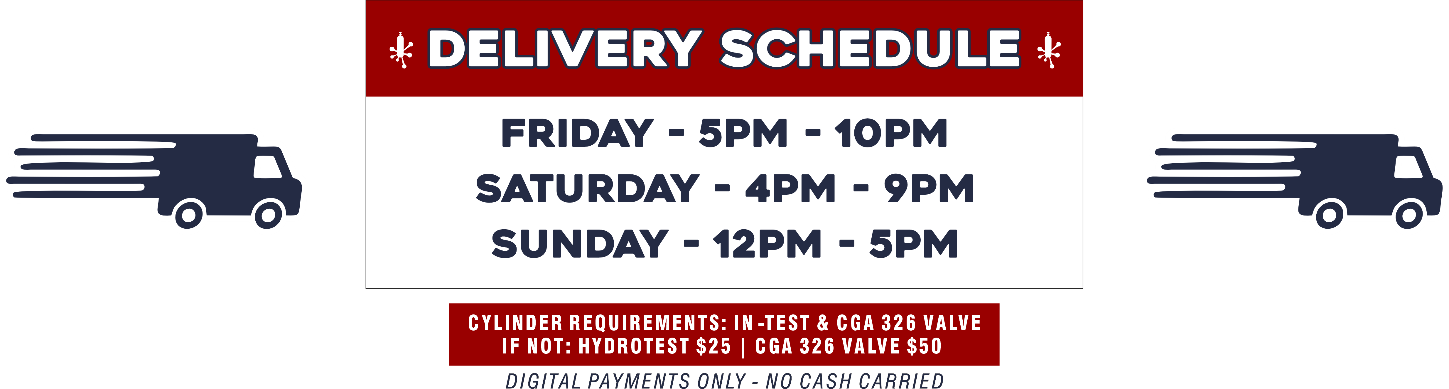 Call for Delivery Schedule